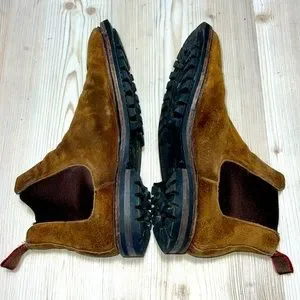 Itshide Commando Brown SuedeChelsea Boots Itshide | Shoes | Itshide Commando Brown Suedechelsea Boots  main image 2